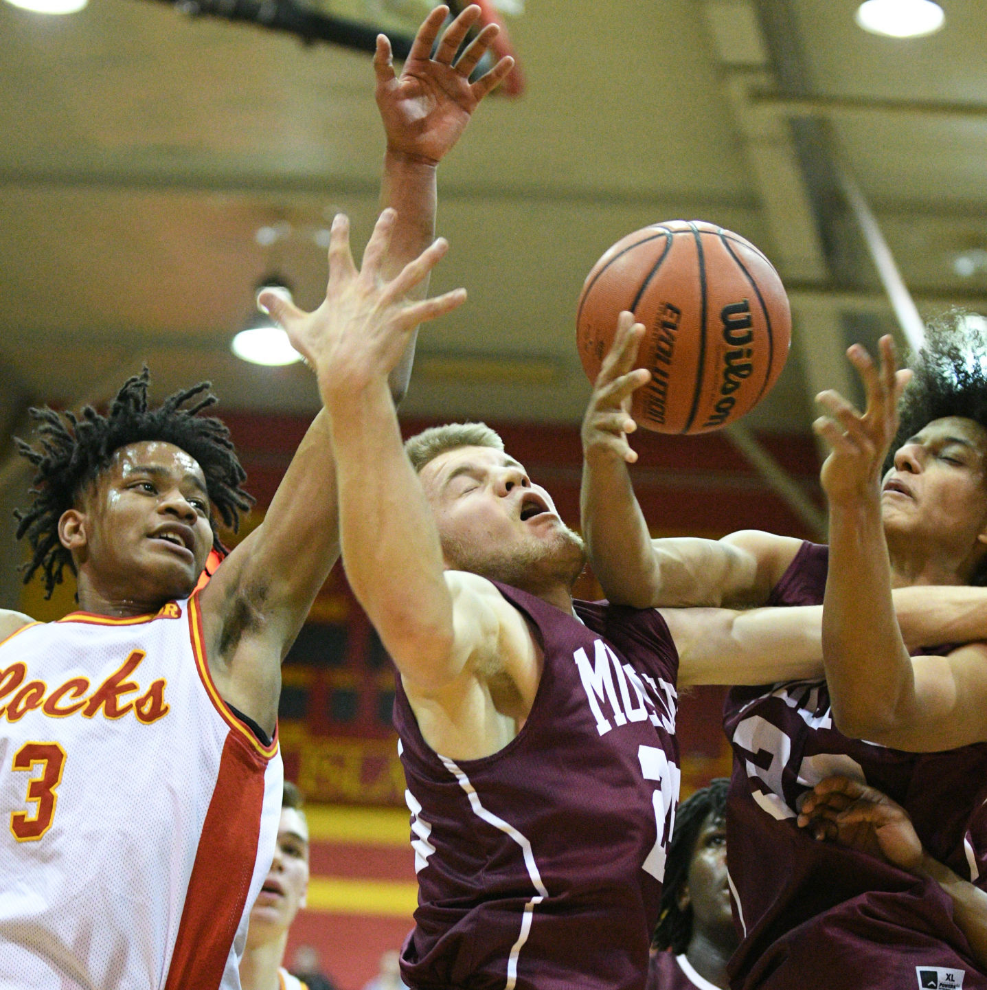 Prep Boys' Basketball: Moline at Rock Island